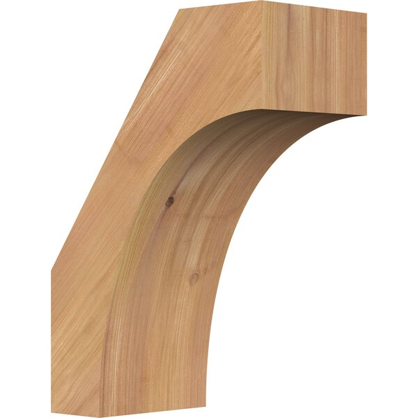 Ekena Millwork 5 1/2"W x 10"D x 14"H Westlake Smooth Knee Brace, Western Red Cedar BRC06X10X14WTL00SWR - main